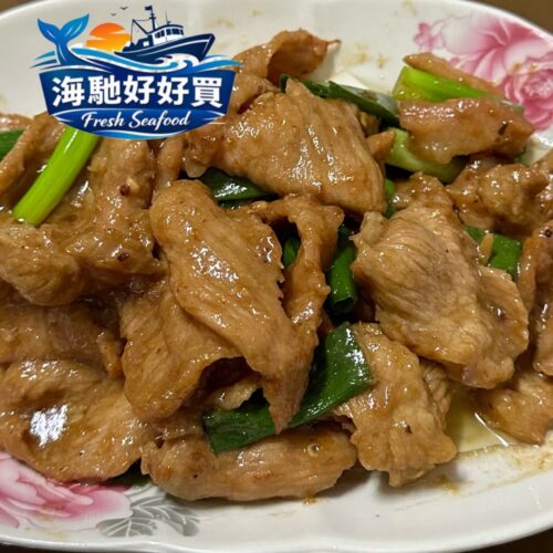 沙茶炒松阪豬(150g)